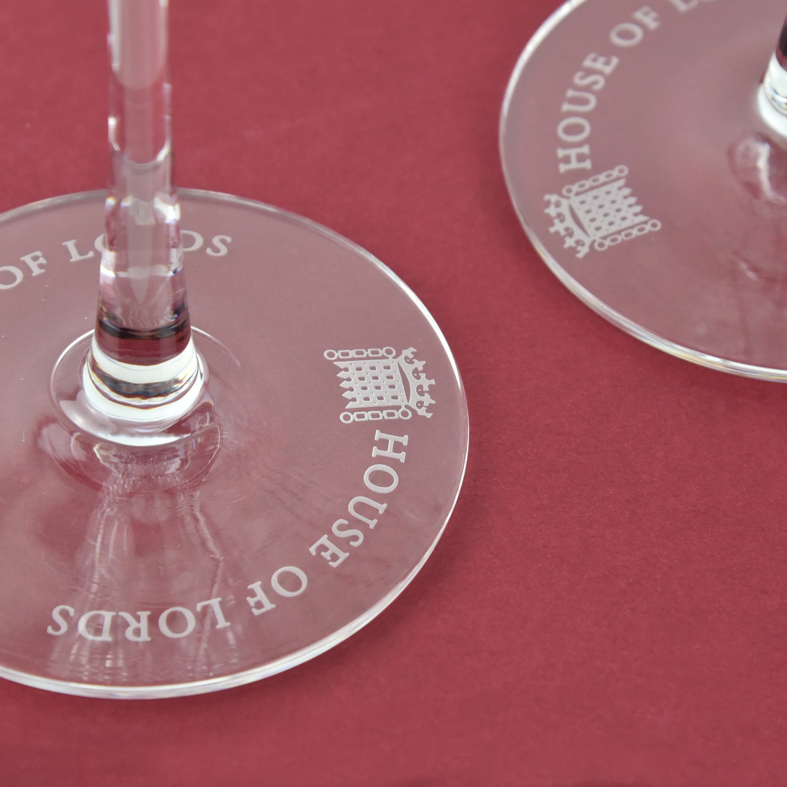 House of Lords Crystal Wine Glasses - Image 3