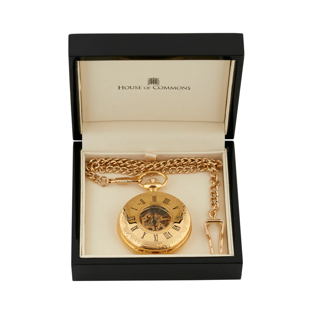 Gold Plated Half Hunter Pocket Watch - Image 4