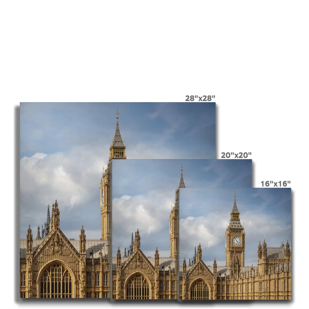 Big Ben above Westminster Hall Canvas - Image 9