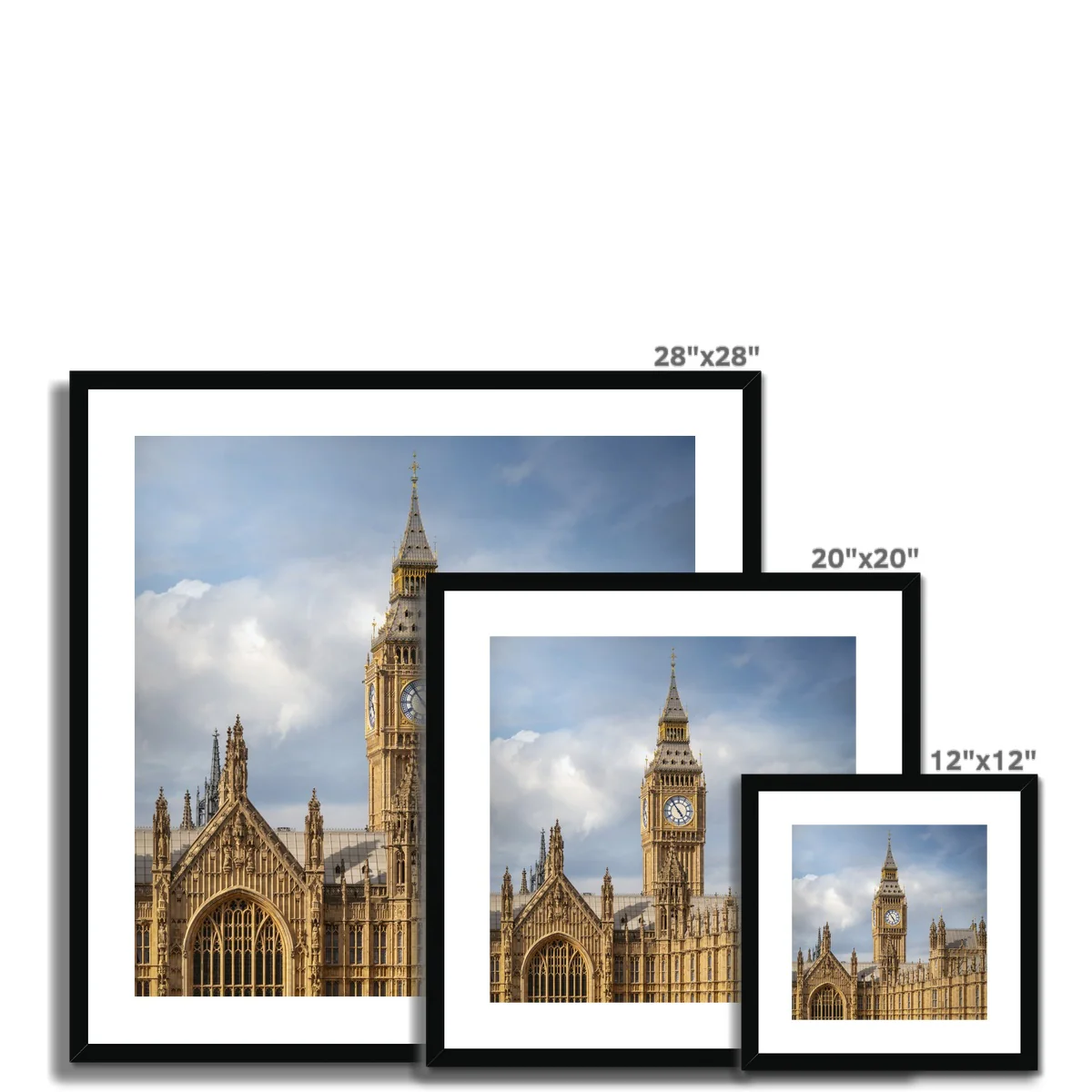 Big Ben above Westminster Hall Framed & Mounted Print - Image 10