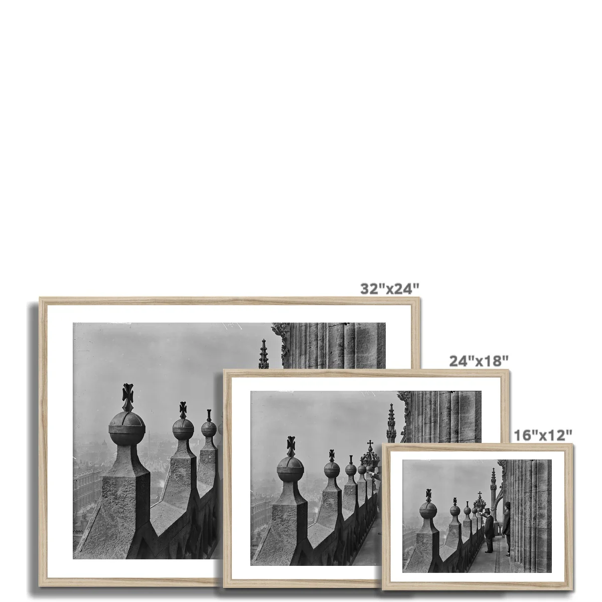 Big Ben Terrace, c.1905 Framed Print - Image 11