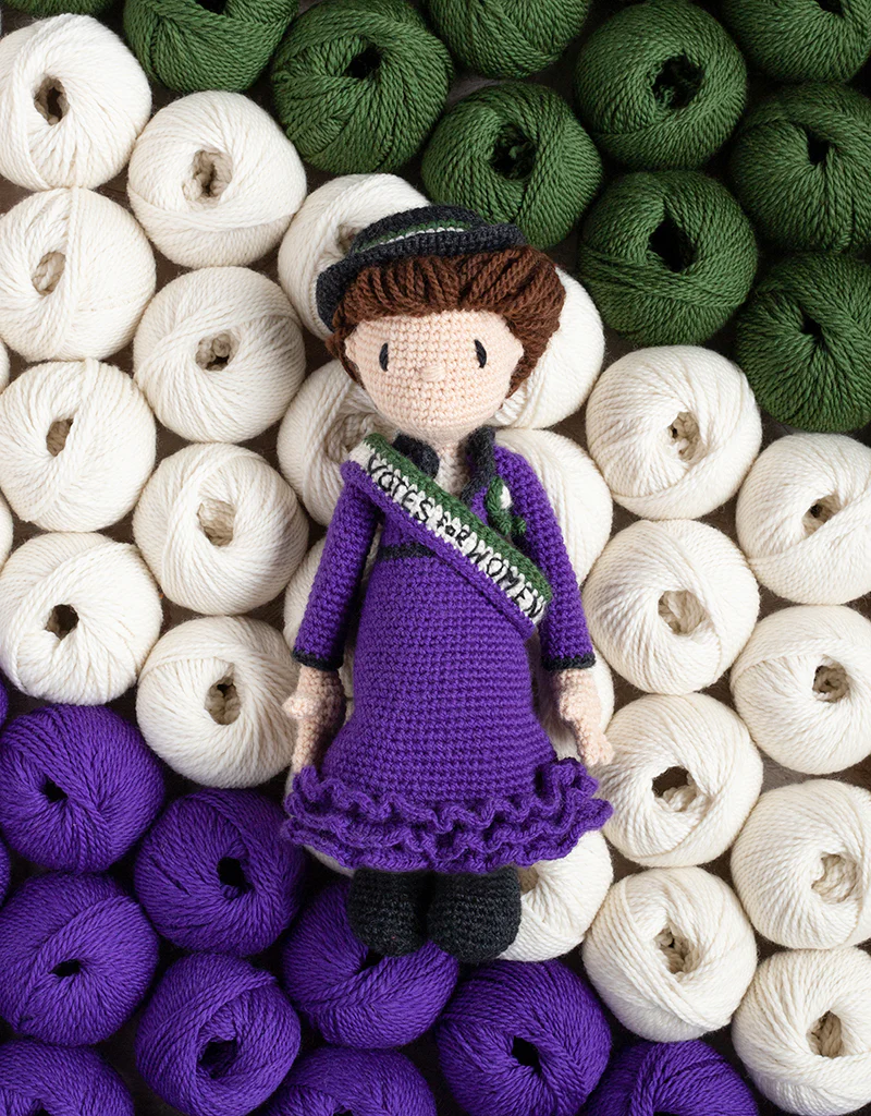 Emmeline Pankhurst Crochet Kit - Image 3