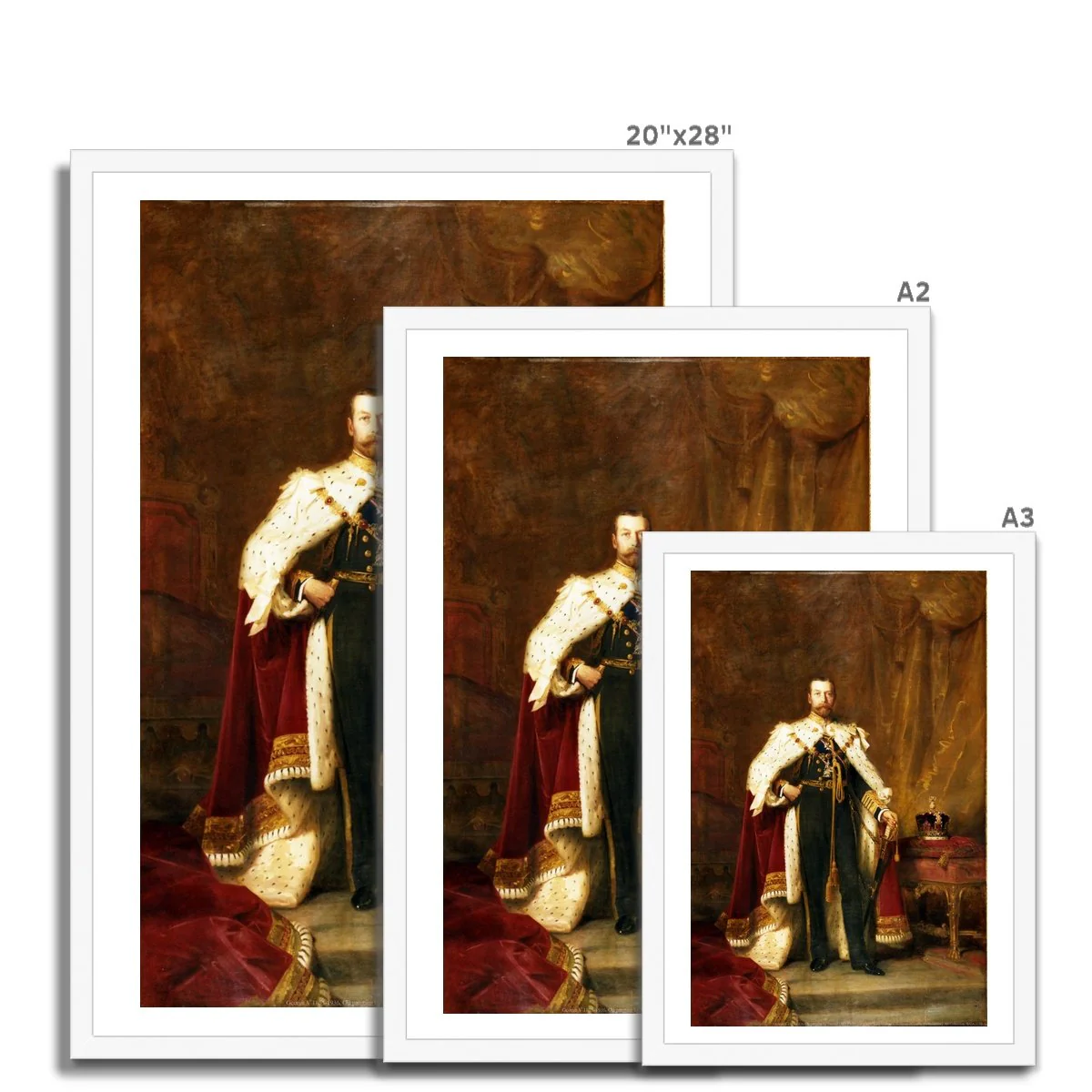 George V Framed Print - Image 10