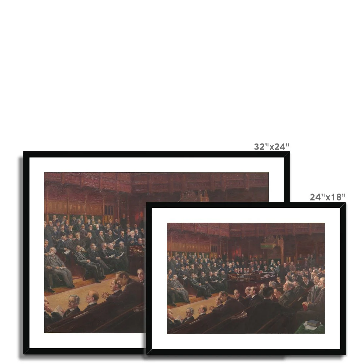 House of Commons 1914 Framed & Mounted Print - Image 12