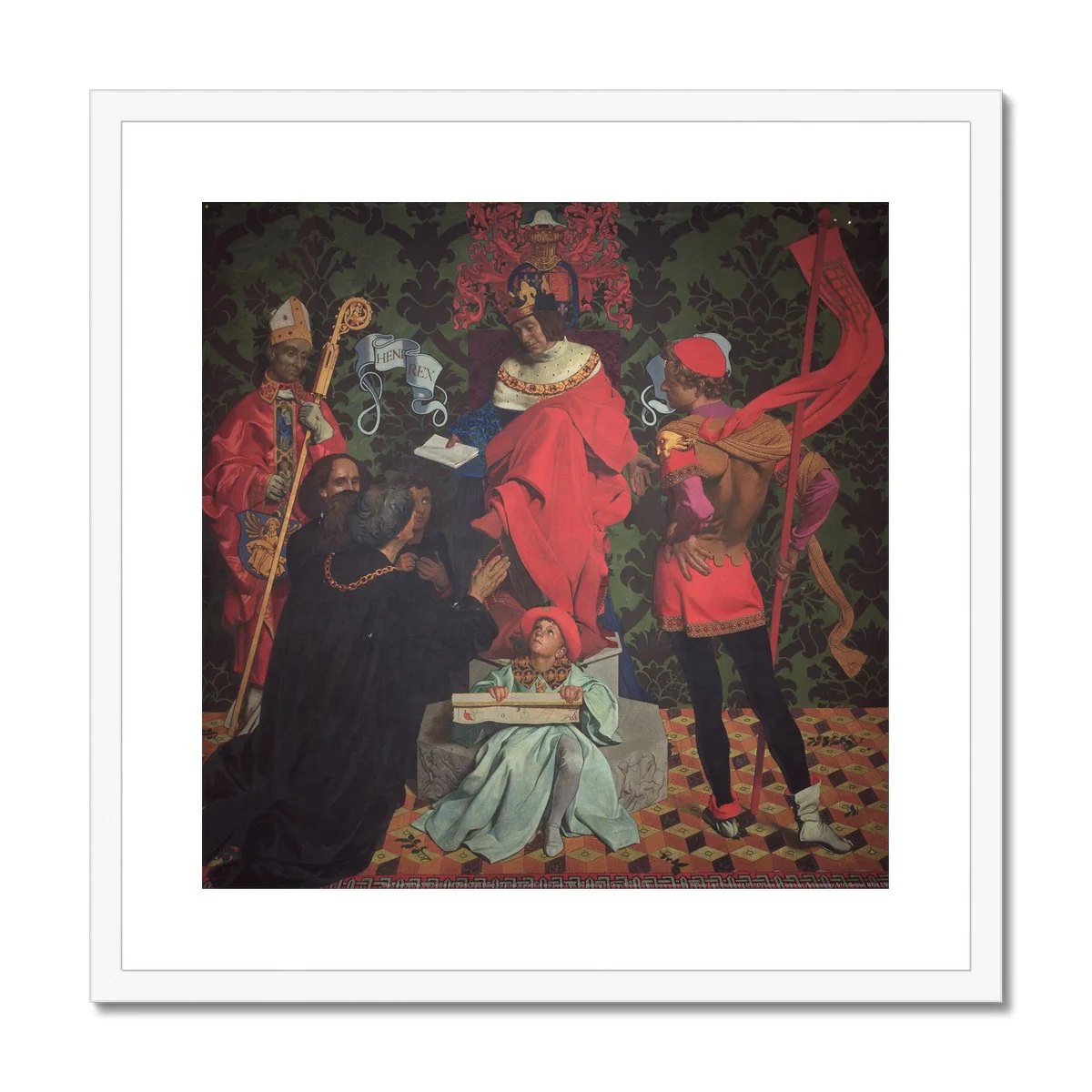 John Cabot and his sons Framed & Mounted Print - Image 2