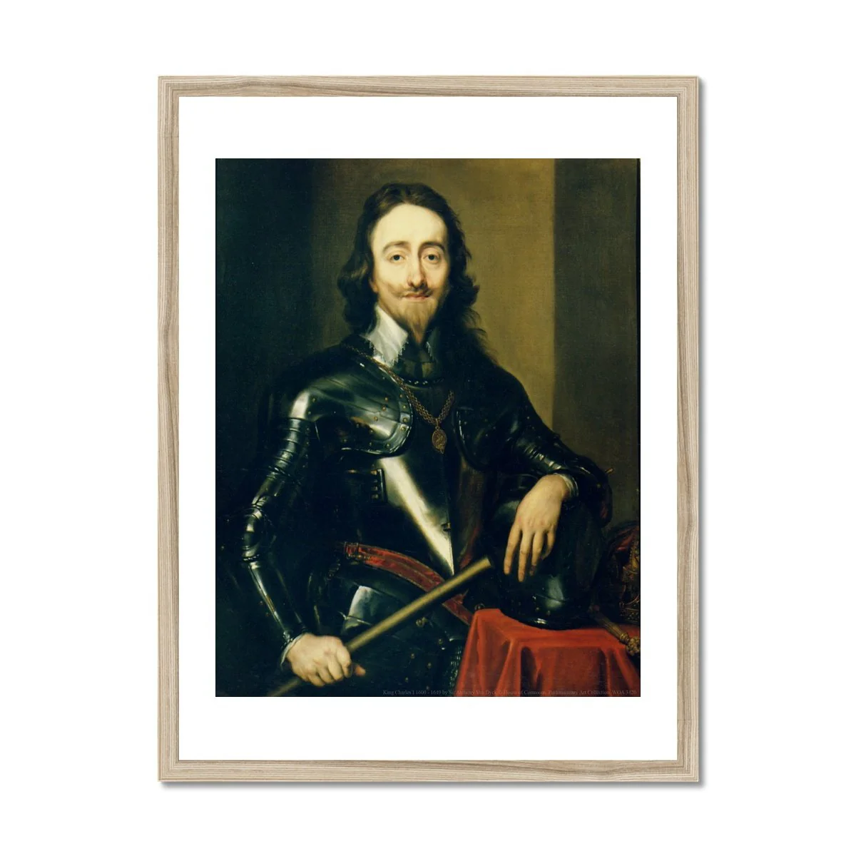 King Charles I Framed Print - Image 3