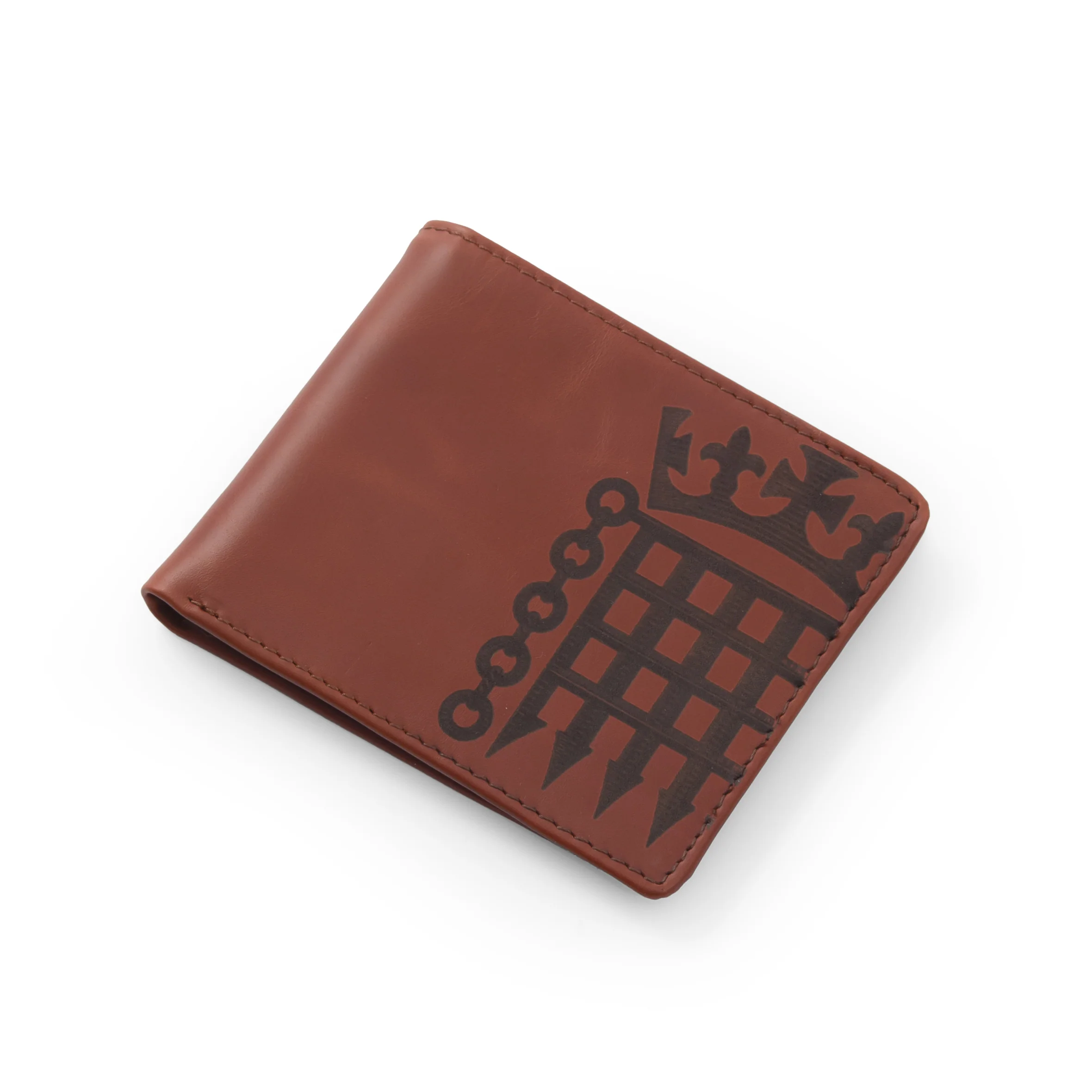 Leather Portcullis Wallet - Image 2