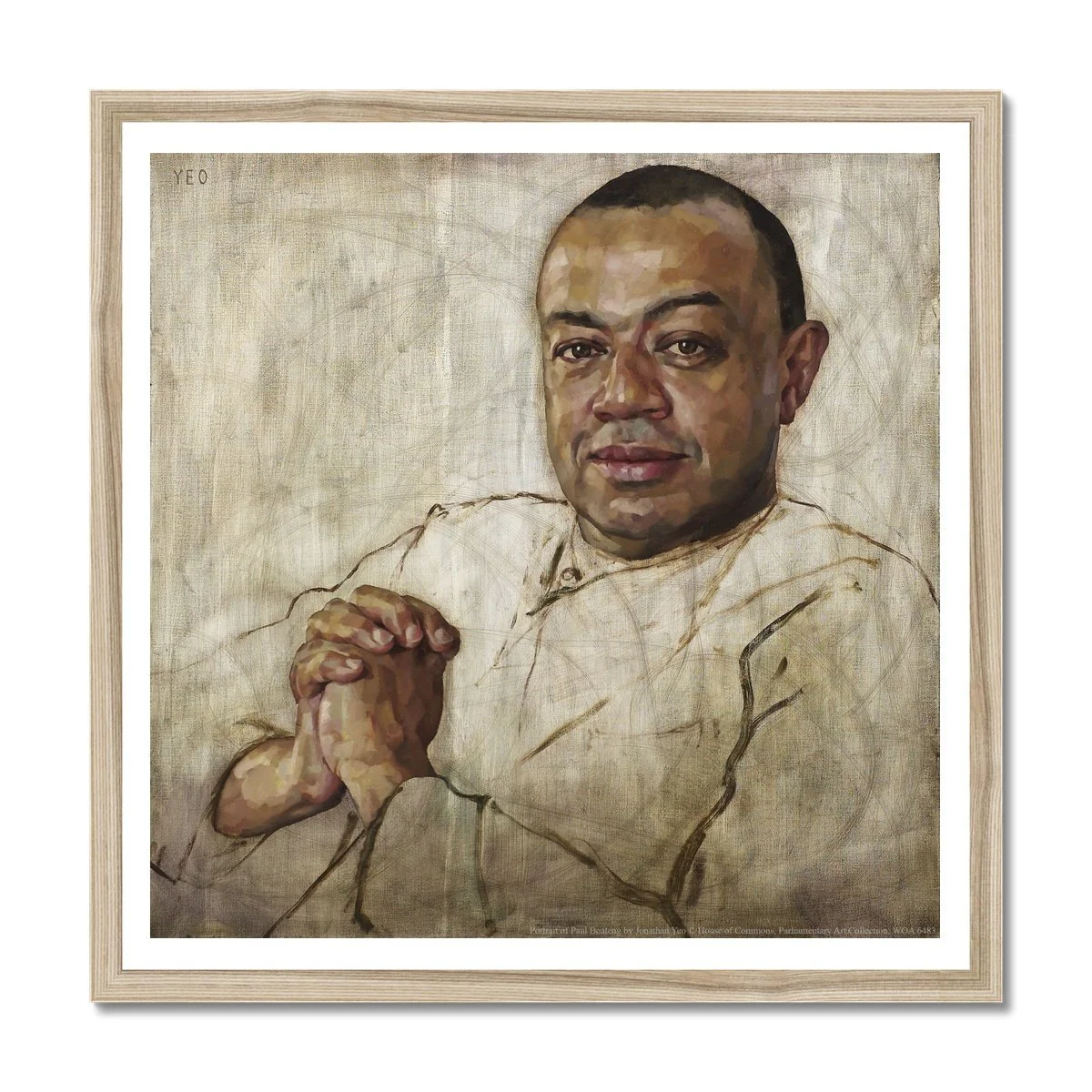 Portrait of Paul Boateng Framed Print - Image 3