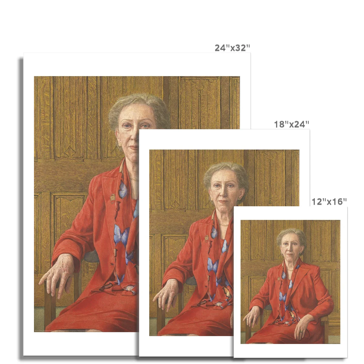 Rt. Hon Margaret Beckett MP Fine Art Print - Image 3