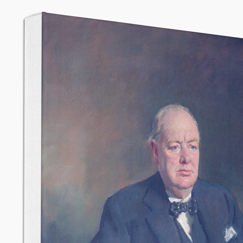 Sir Winston Churchill Canvas - Image 2