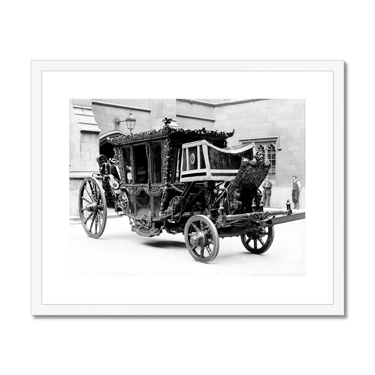 Speaker's State Coach, c.1905 Framed & Mounted Print - Image 2