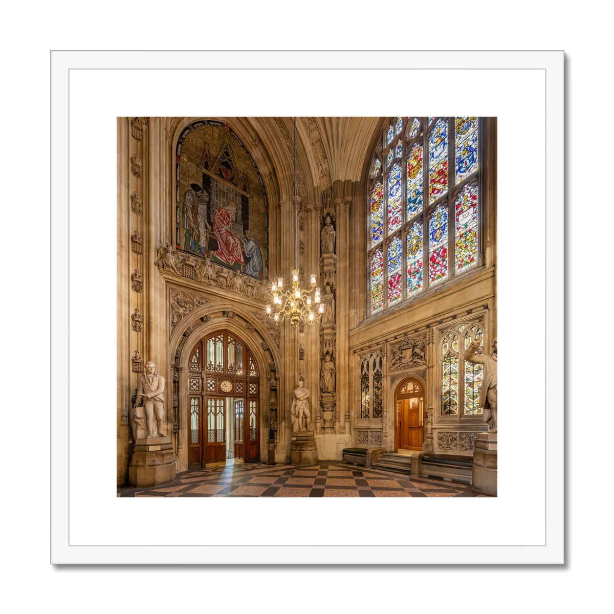 St Stephen's Hall Framed & Mounted Print - Image 2