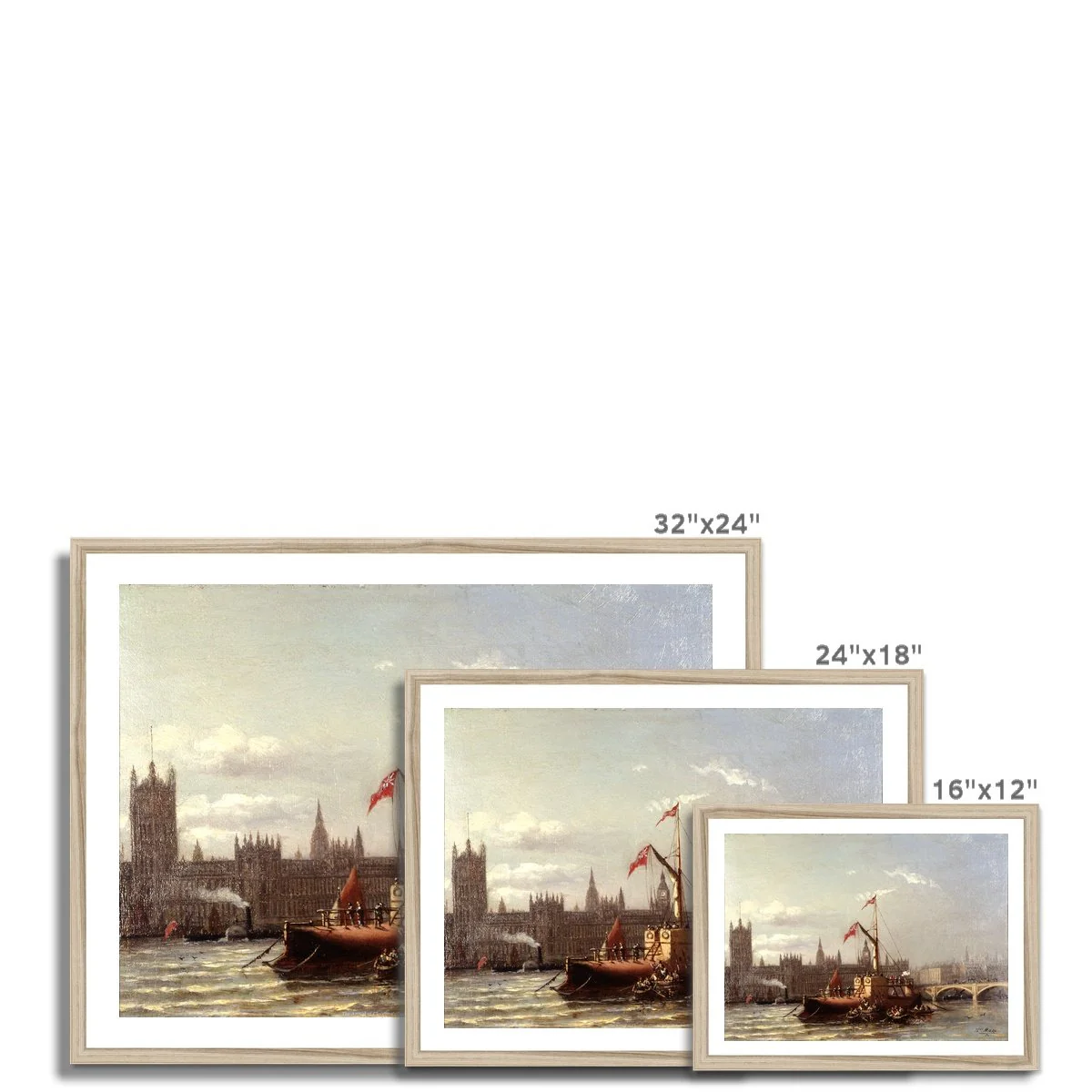 The Arrival of Cleopatra's Needle Framed Print - Image 10