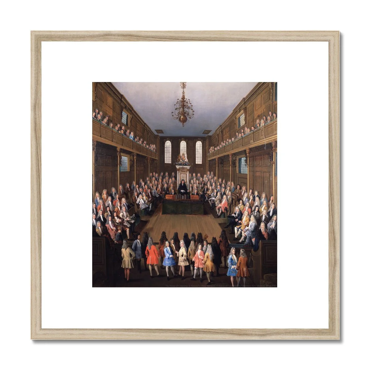 The House of Commons in Session Framed Print - Image 3