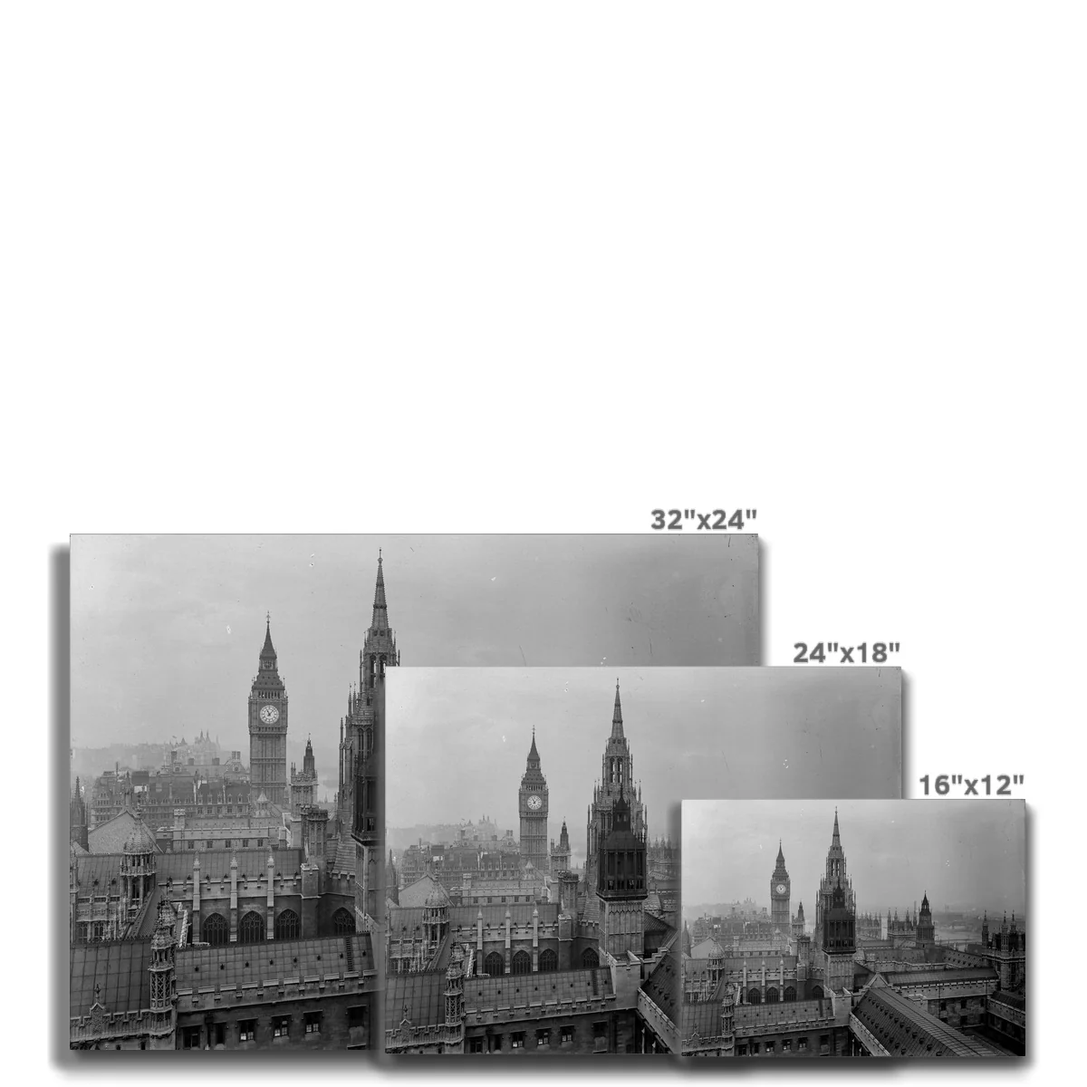 View from Victoria Tower, c.1905 Canvas - Image 5